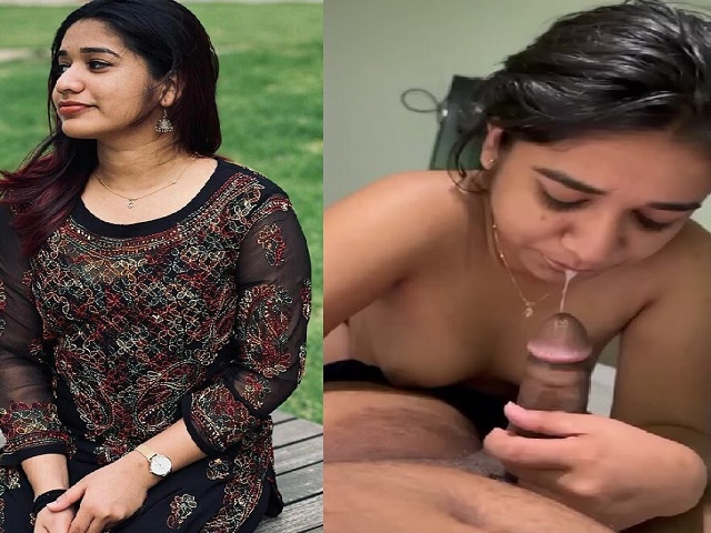 Cute mallu girlfriend blowjob boyfriend boobs show