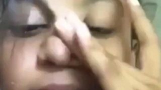 Young Desi Guy Drinking Nipple Girlfriend