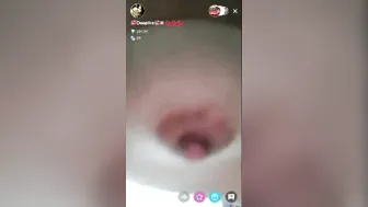 Sexy girl showing tight boobs rub pussy