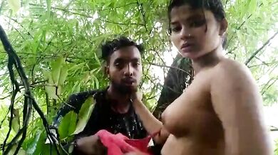 Jungle MMS desi dehati ladki aur boyfriend
